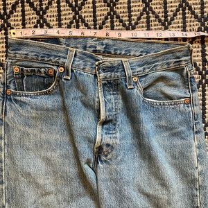 Levi’s 501 jeans cropped straight leg